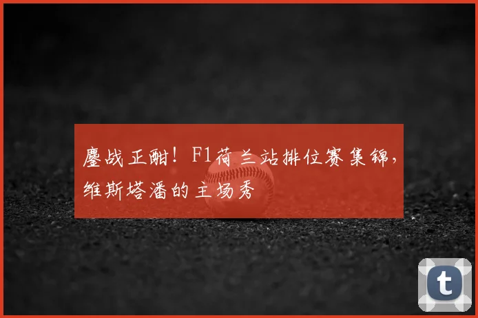 鏖战正酣！F1荷兰站排位赛集锦，维斯塔潘的主场秀